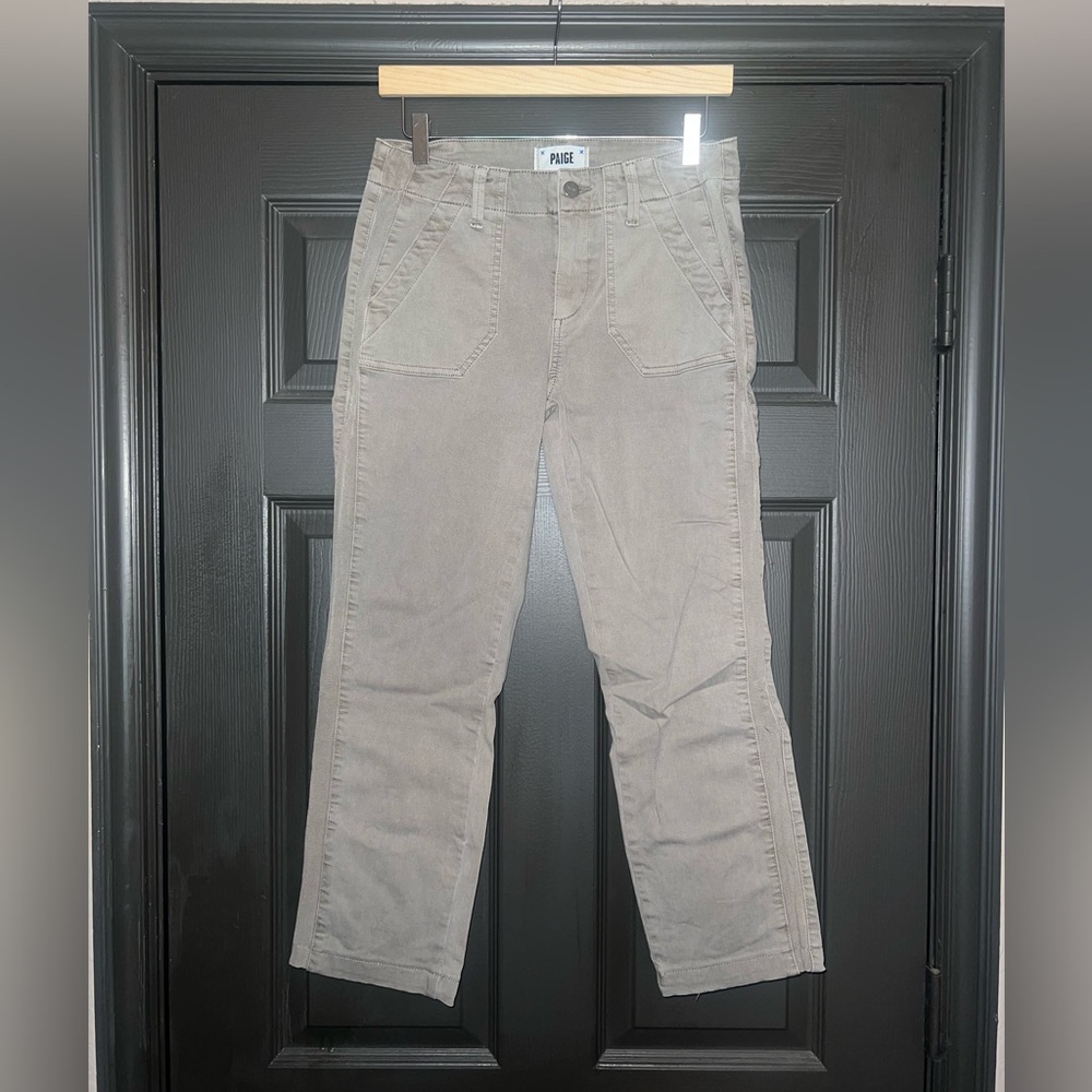 Paige Mayslie Straight Ankle Pant